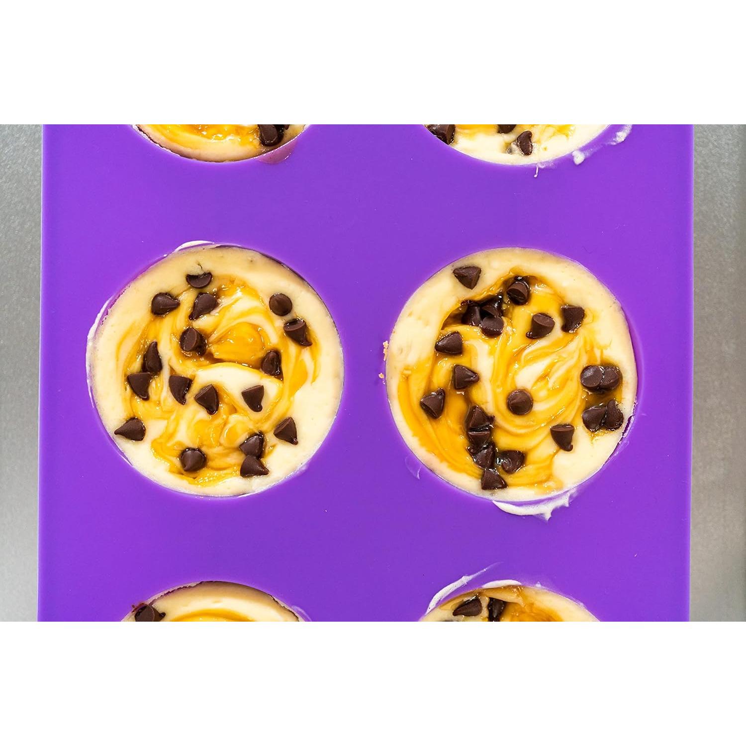 Moldes de Silicona para Muffin Bakerpan - Set de 2 - 6.35 cm