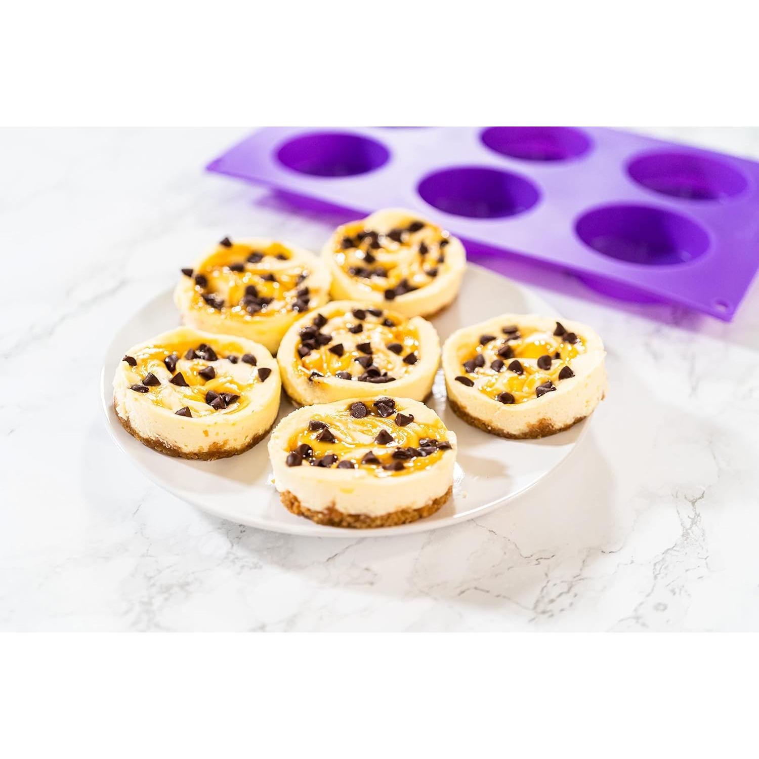 Moldes de Silicona para Muffin Bakerpan - Set de 2 - 6.35 cm