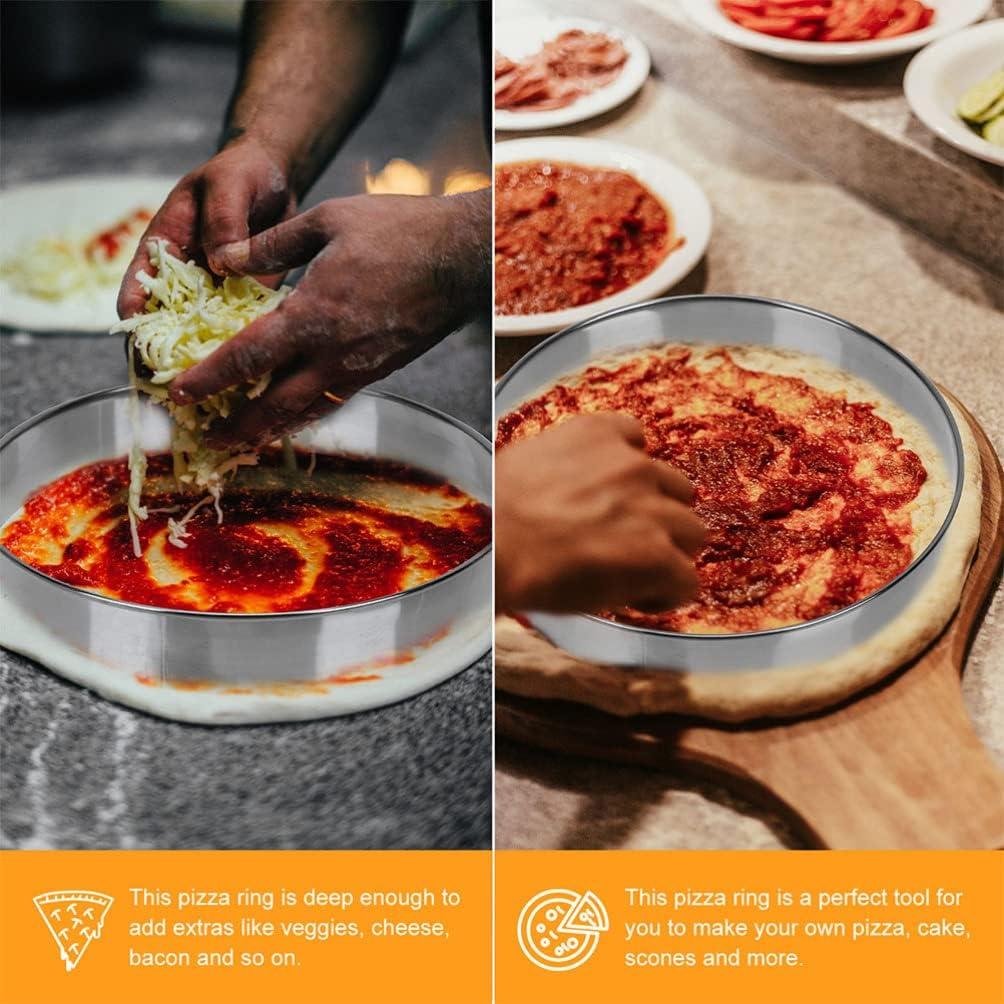 Anillo de Pastel Luxshiny de Acero Inoxidable 30.48cm