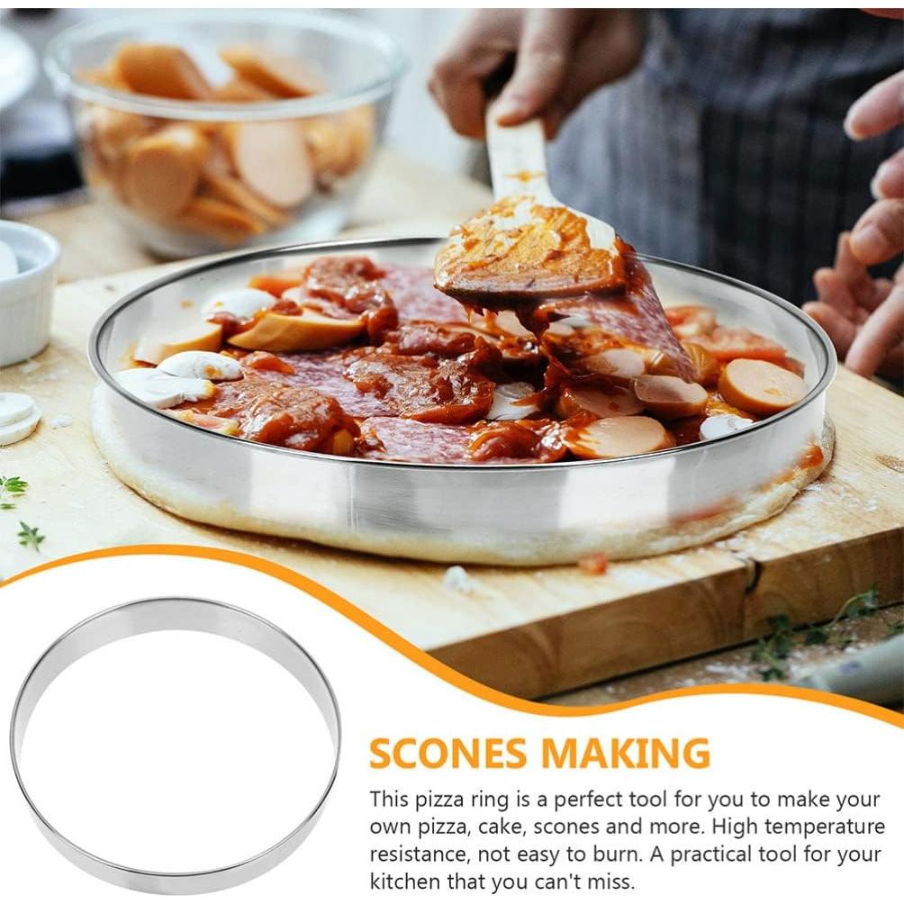 Anillo de Pastel Luxshiny de Acero Inoxidable 30.48cm