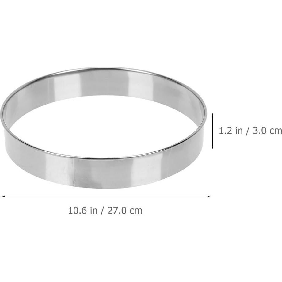 Anillo de Pastel Luxshiny de Acero Inoxidable 30.48cm