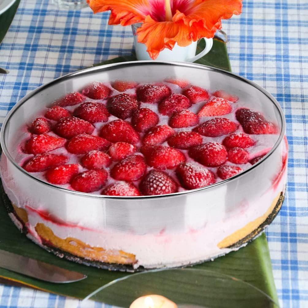 Anillo de Pastel Luxshiny de Acero Inoxidable 30.48cm