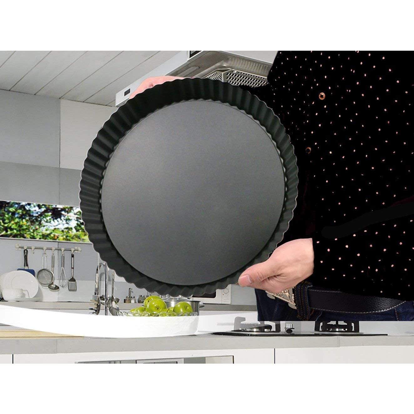 Molde Redondo Antiadherente IELEK 30.48 cm Desmontable