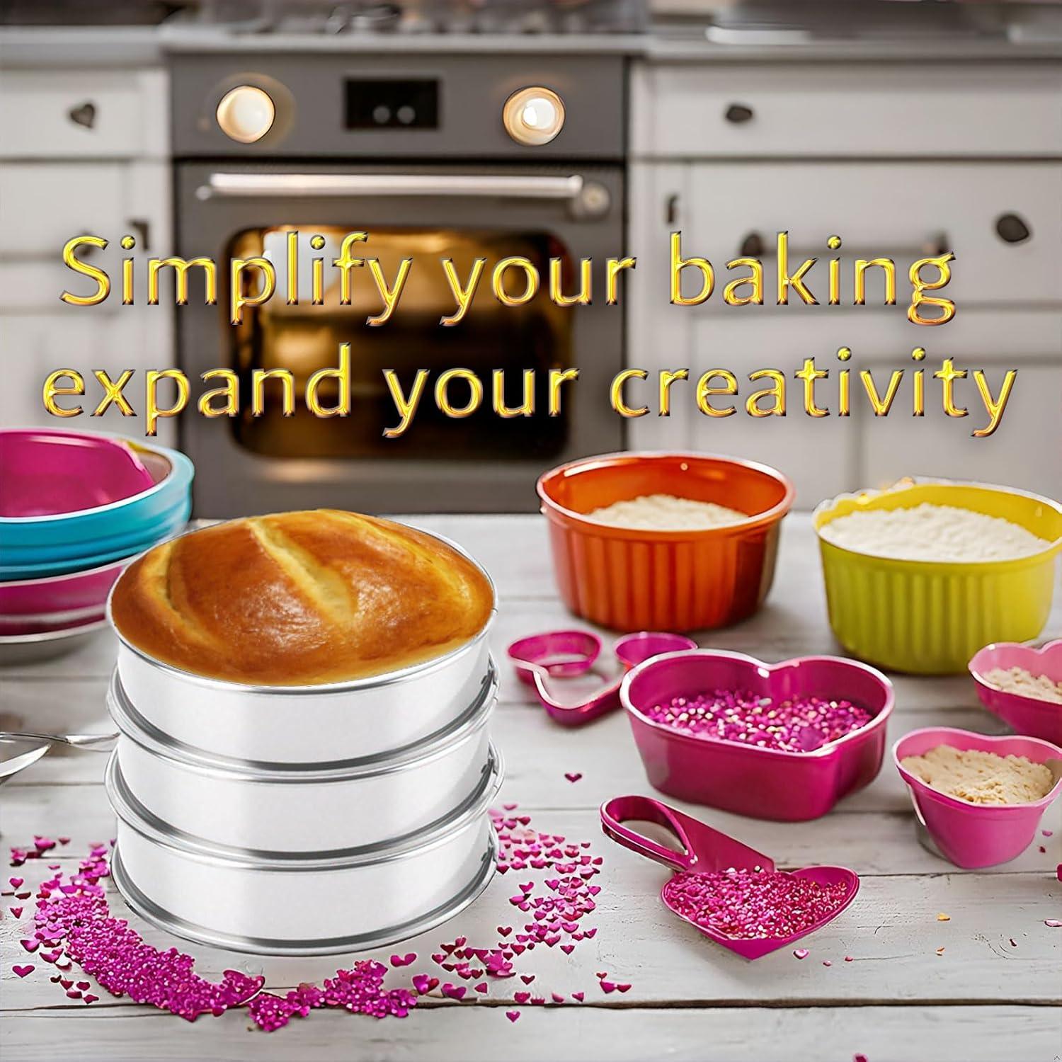 Anillos para Muffin Inglés KUAYB 8 Piezas 10 cm Acero Inoxidable