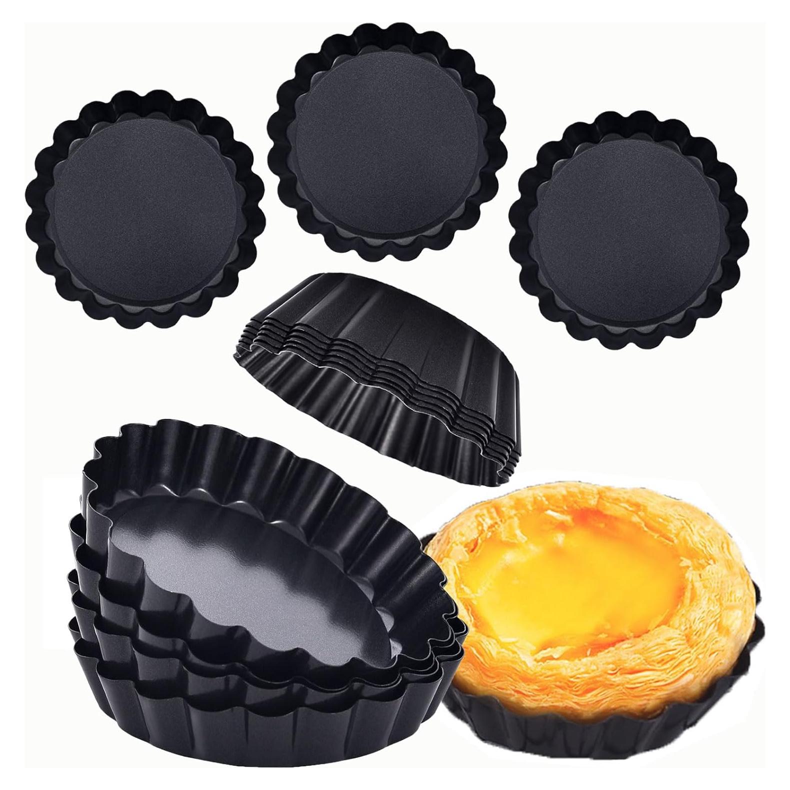 Set de 7 Sartenes para Tarta KUAYB 10 cm Antiadherente