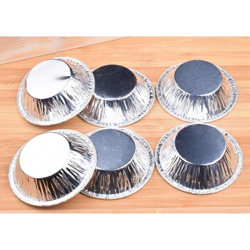 Paquete de 500 Moldes de Tartas de Aluminio Cabilock 7.1 cm