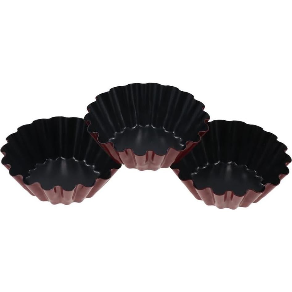 Moldes para Tartas de Huevo Pokinge 10 Piezas Antiadherentes