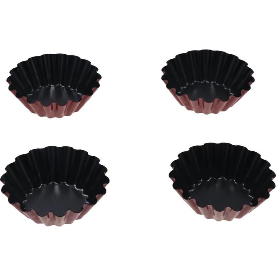 Moldes para Tartas de Huevo Pokinge 10 Piezas Antiadherentes