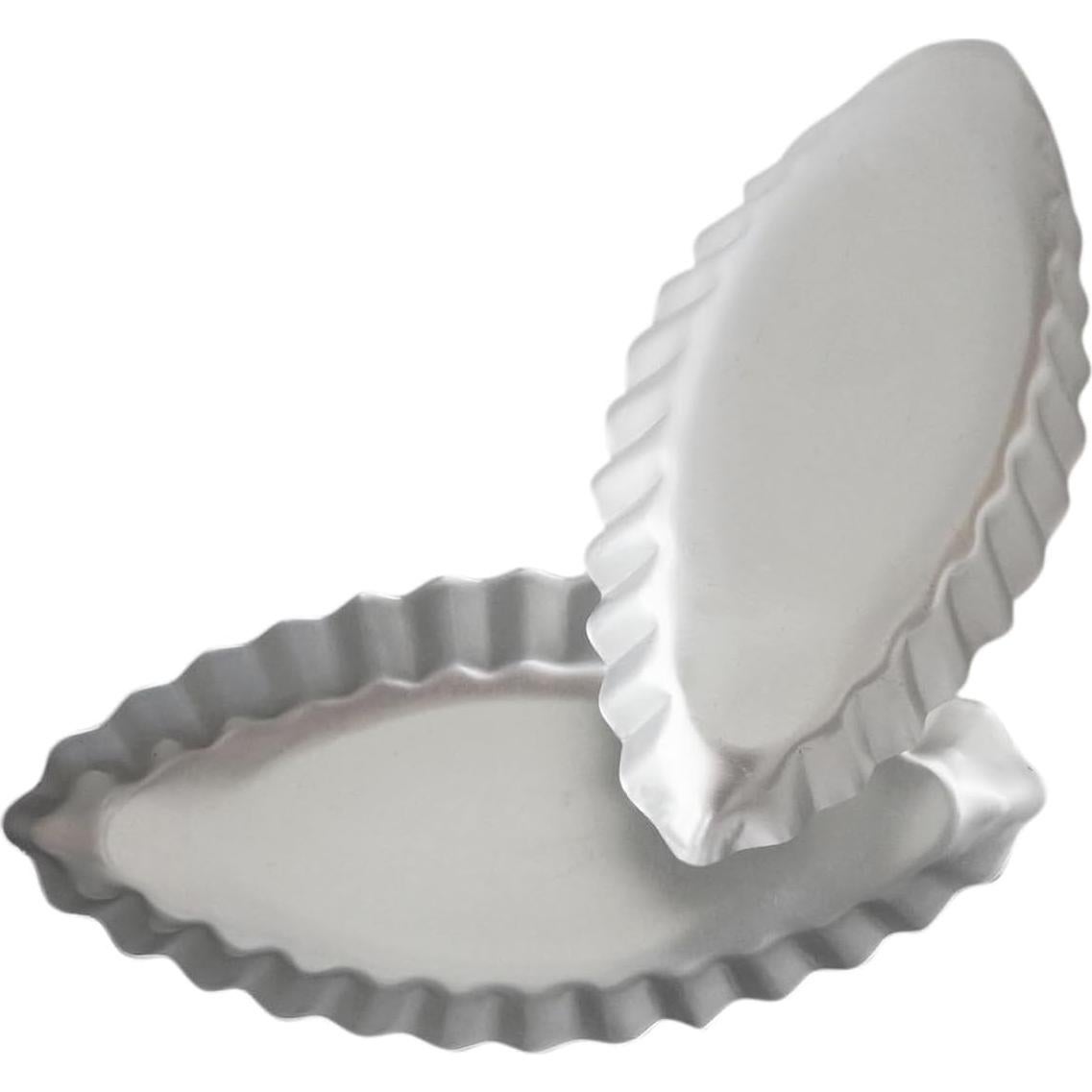 10 Moldes para Tartas de Huevo LoveDeal en Aluminio - Barco