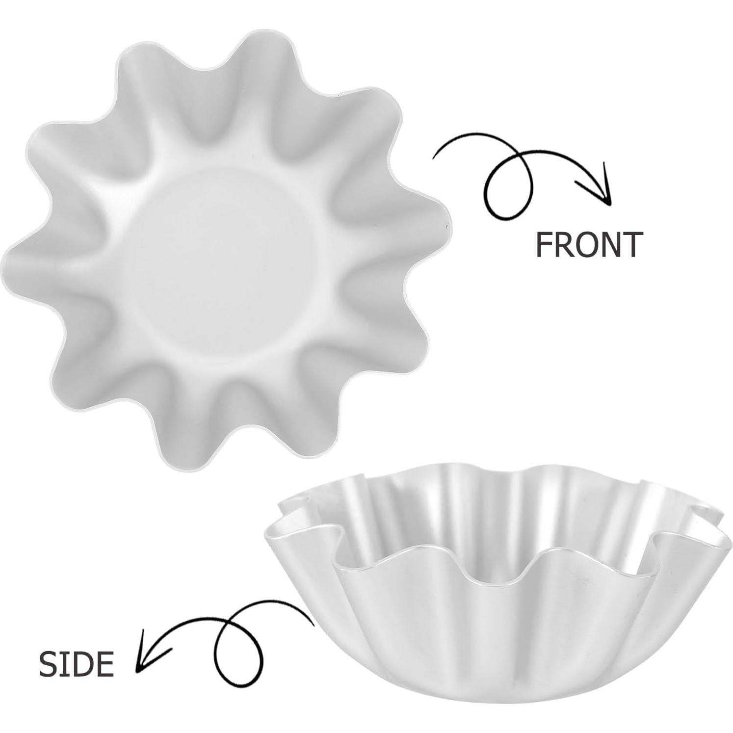 Molde para Tartas Mini Kichvoe 6 Piezas Aluminio Horno