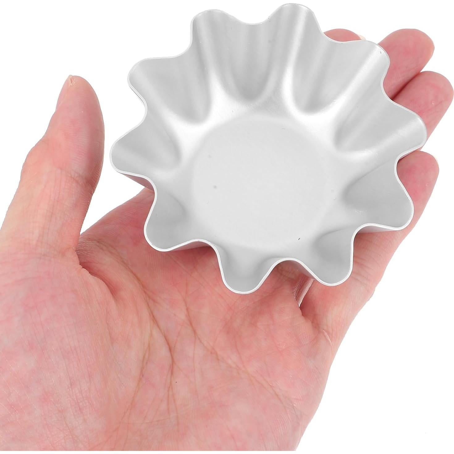 Molde para Tartas Mini Kichvoe 6 Piezas Aluminio Horno