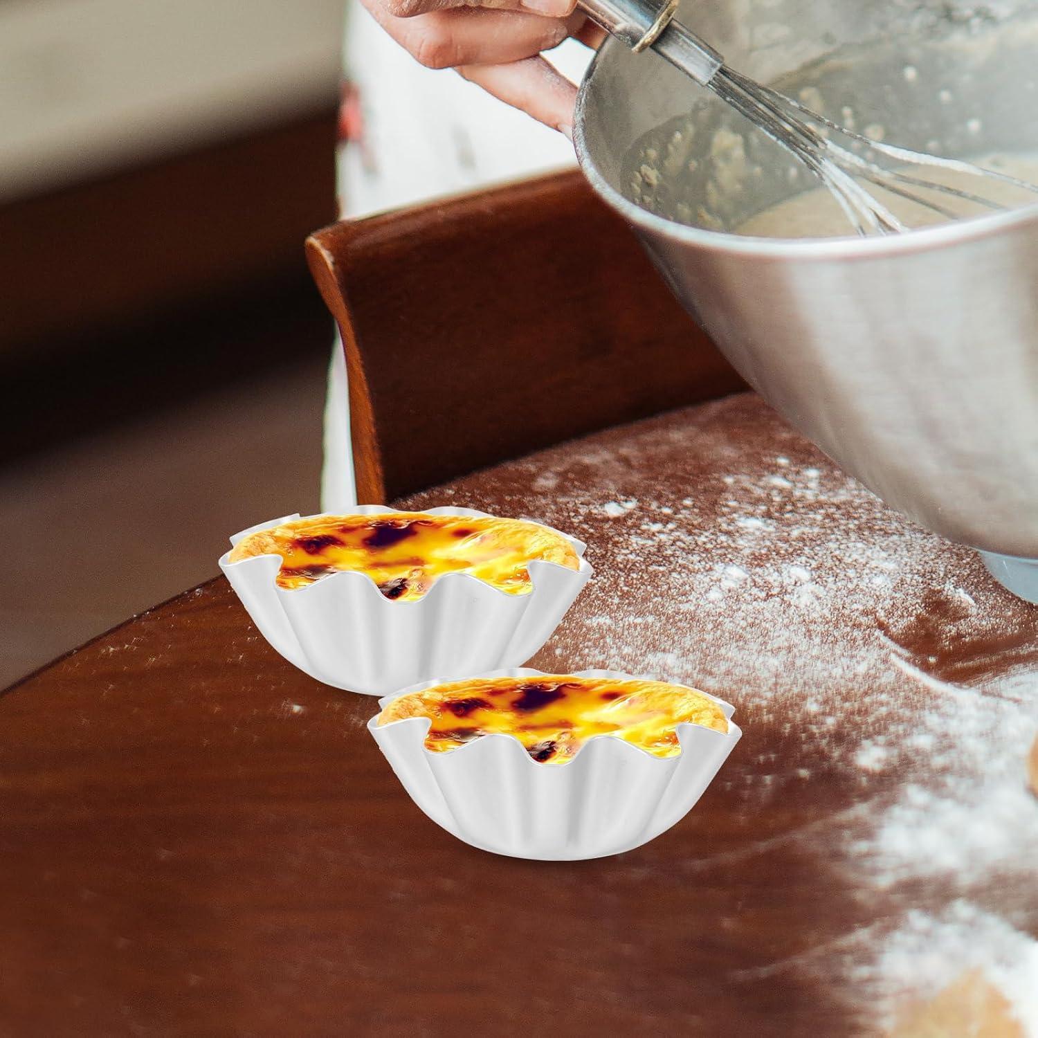 Molde para Tartas Mini Kichvoe 6 Piezas Aluminio Horno