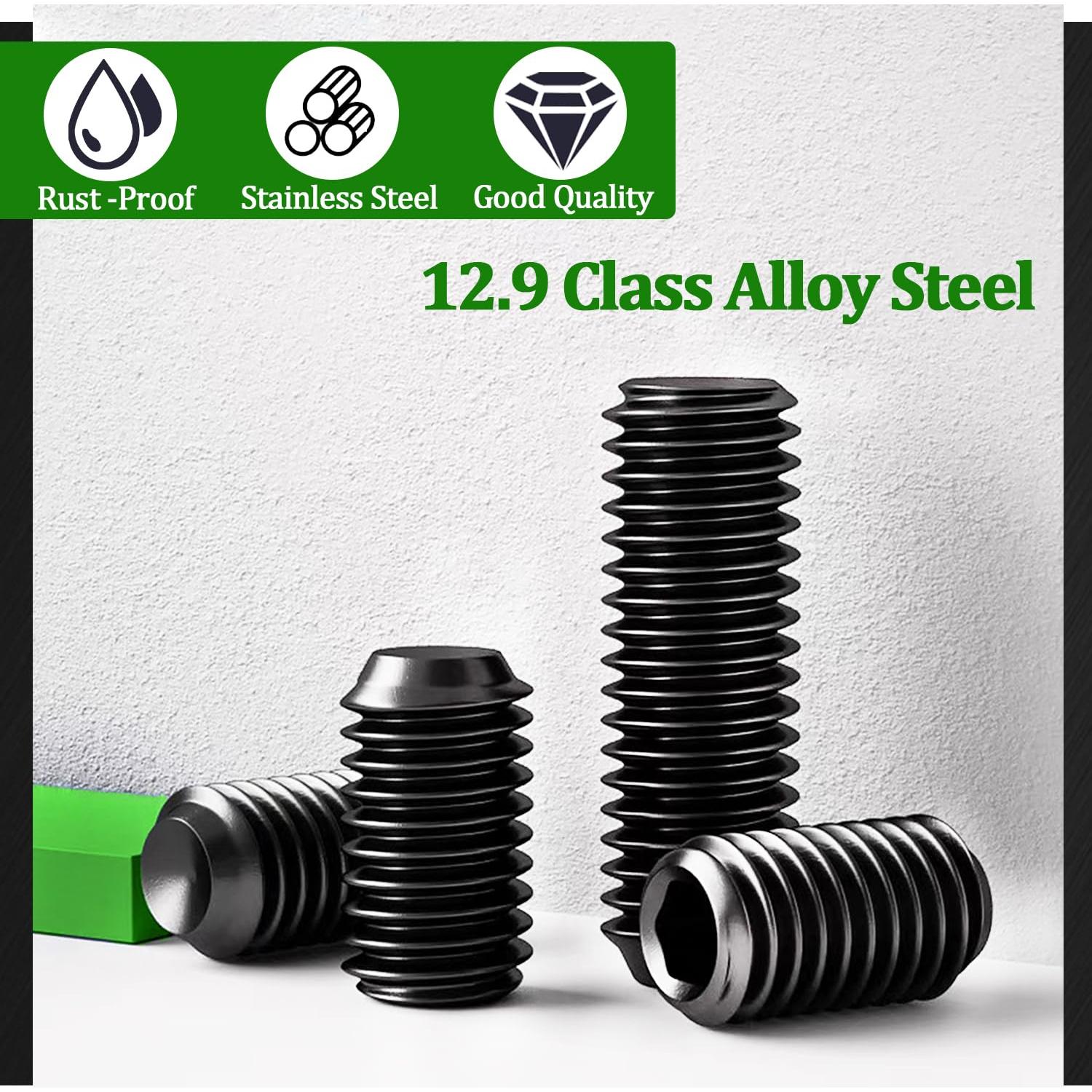 Kit de Tornillos de Fijación 535 PCS Métrico + SAE Ruibapa