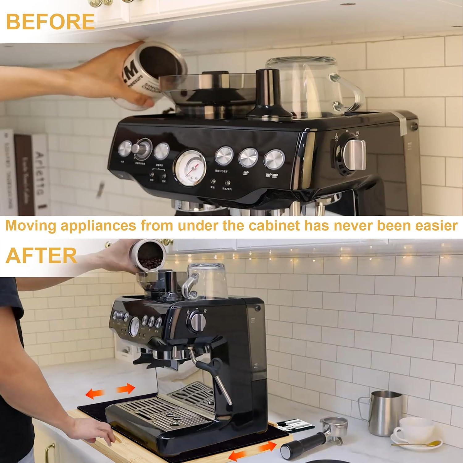 Bandeja Deslizante de Bambú MinBoo 40.64x33.02 cm para Cocina