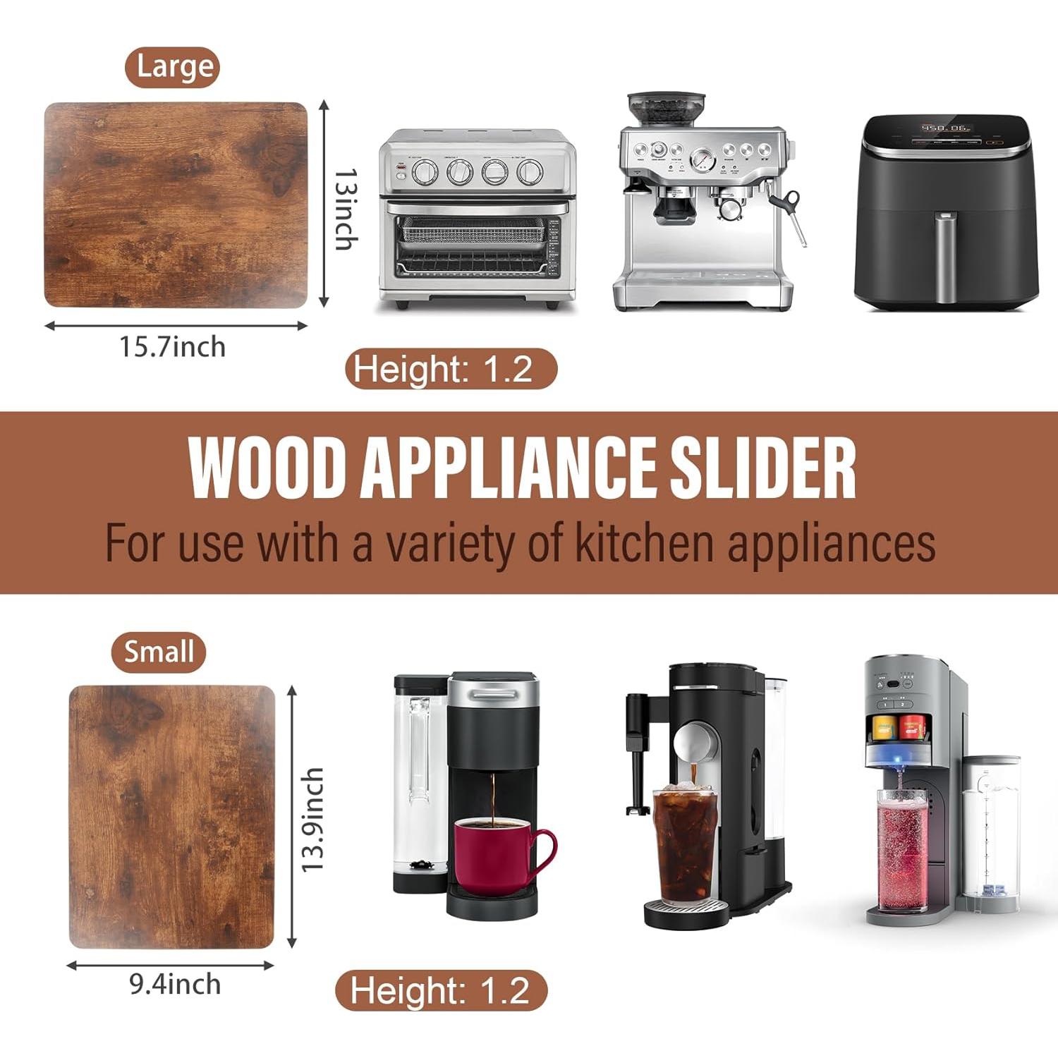 Bandeja deslizante 360° JAYOBGO para electrodomésticos - Grande 40x33cm