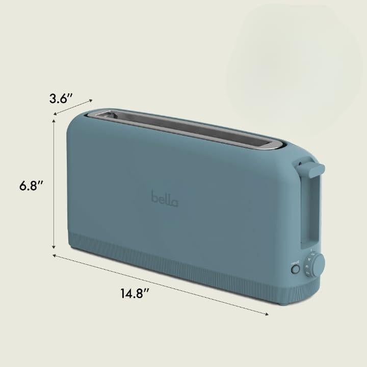 Tostadora Slim Bella 2 Rebanadas 900W Color Surf