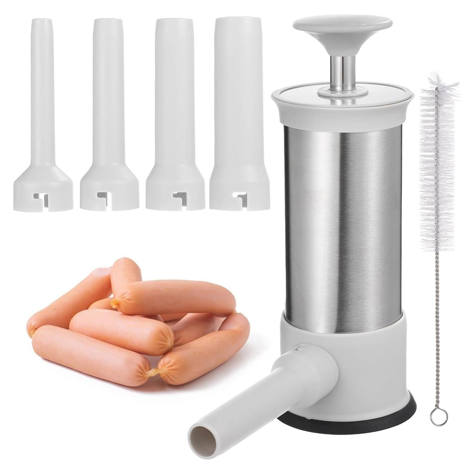 Embudo para Salchichas OMISTAR 1.5 L Acero Inoxidable Manual