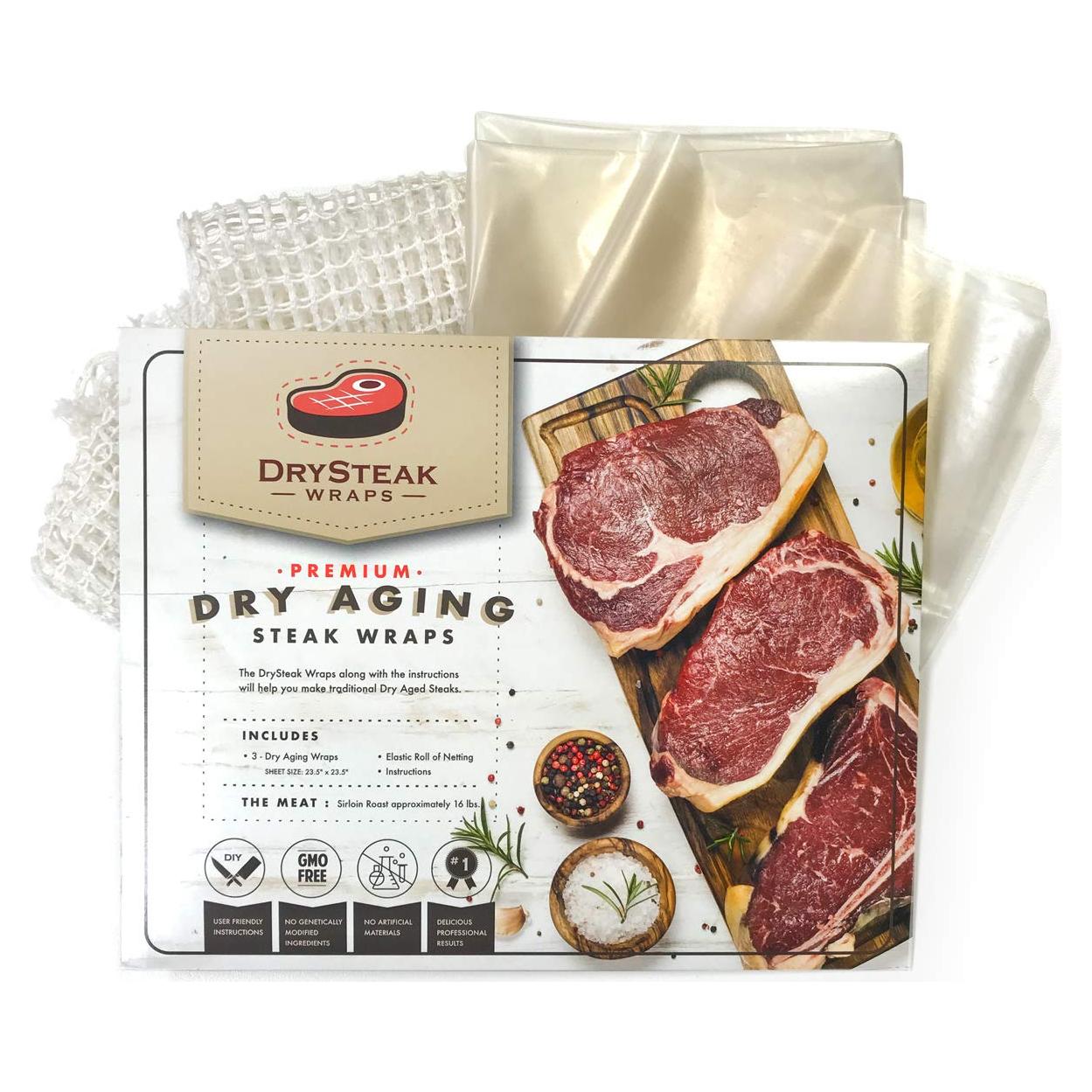 Bolsas de Secado en Seco para Carne The Sausage Maker 3 Unidades 60x60 cm