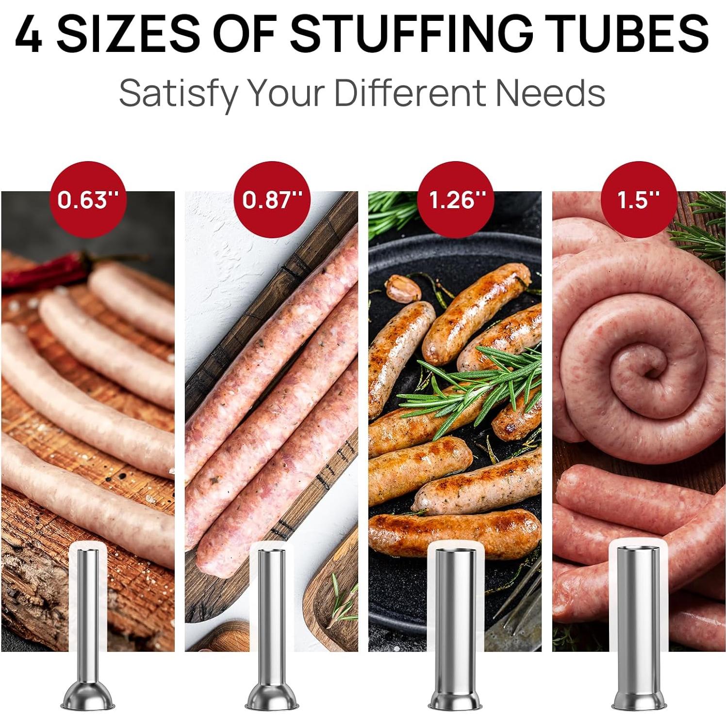 Rellenador de Salchichas Manual ARINOO 5L Acero Inoxidable