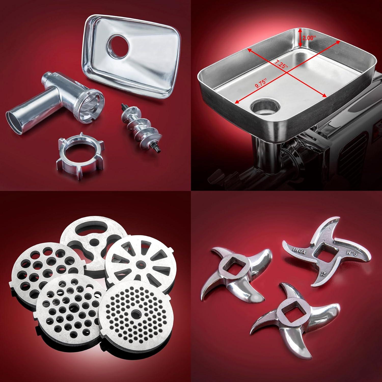 Picadora de Carne Eléctrica STX Turboforce 3000 5-en-1 3000W