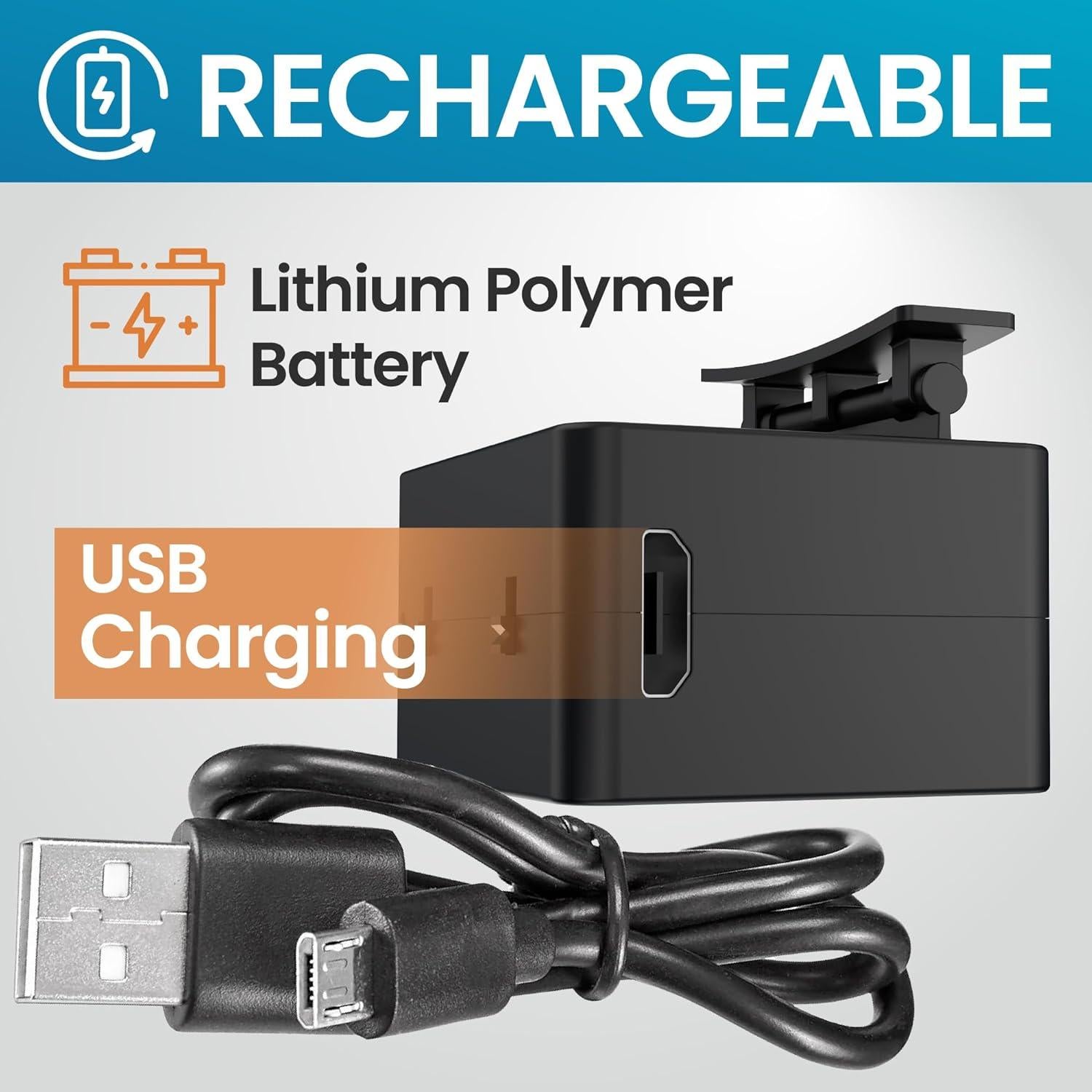 Foco LED Recargable Flipper DeepSee para Acuarios