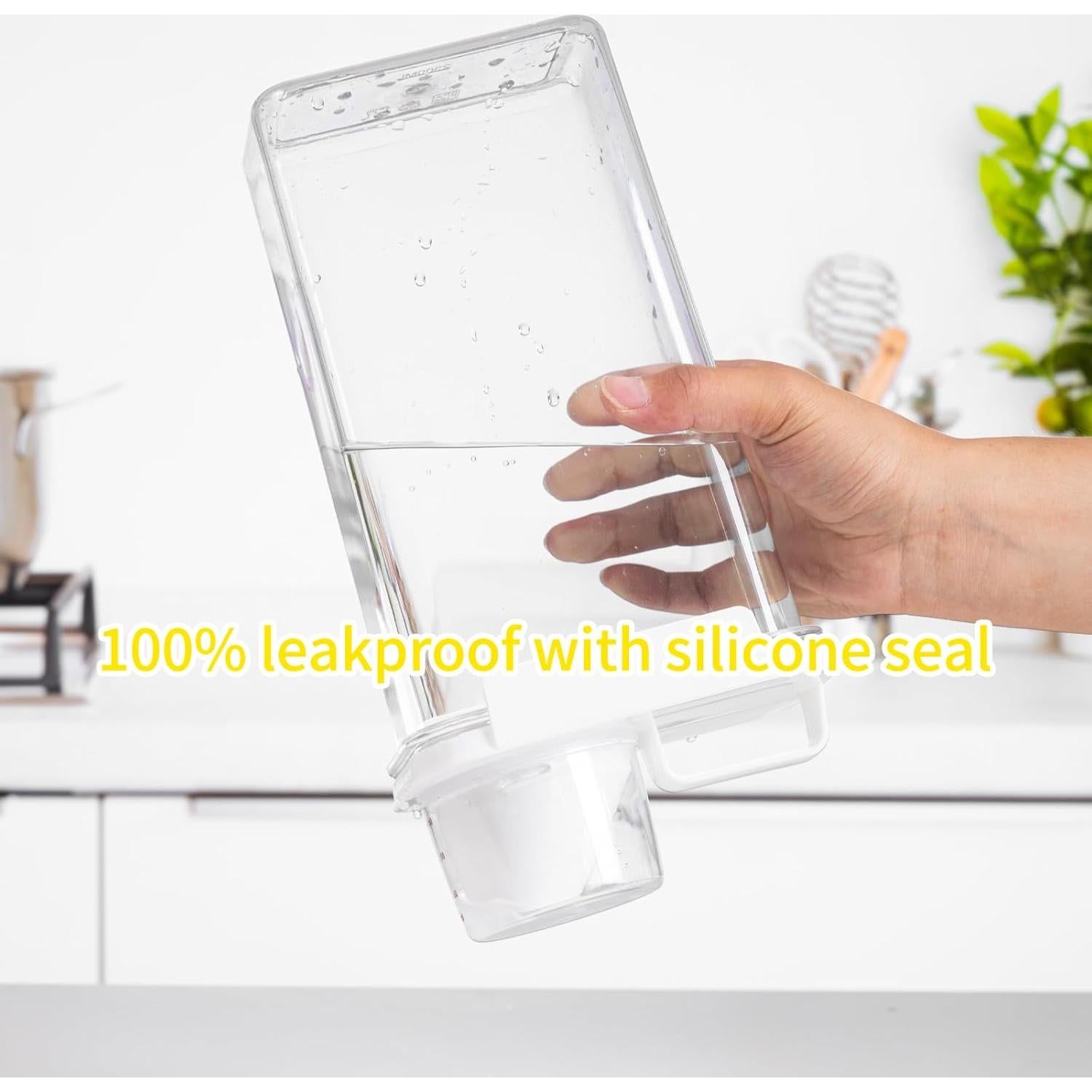 Contenedor de Arroz HBCS 3.5L con Pico Vertedor y Taza Medidora