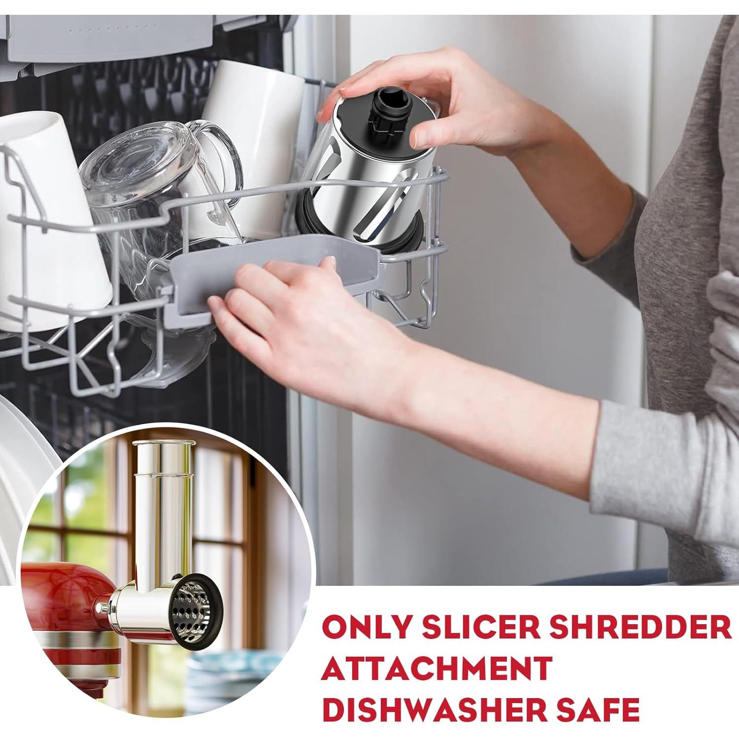 Picadora de Carne y Rallador InnoMoon para Batidora KitchenAid