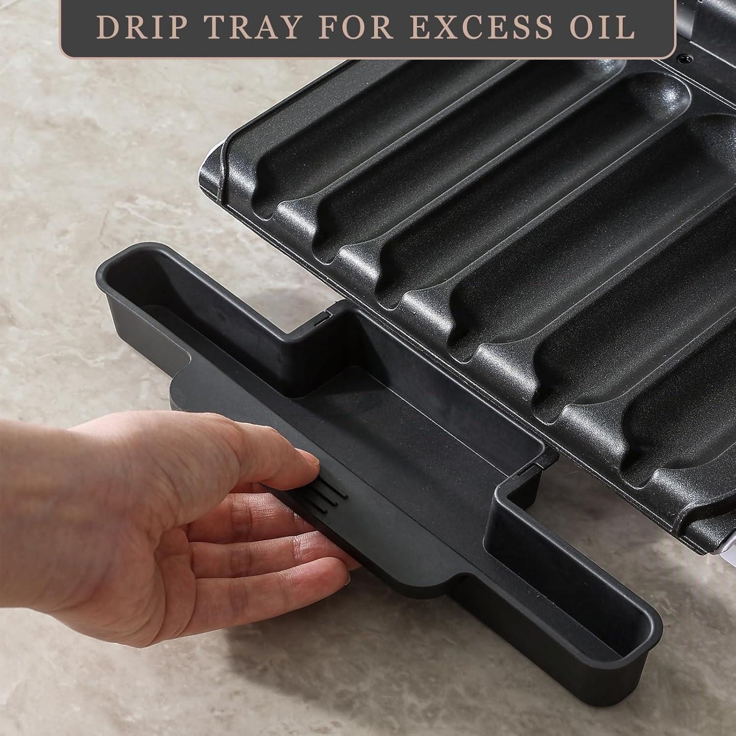 Cocinador de Hot Dogs UVFAST JK-169, 6 Salchichas, Antiadherente