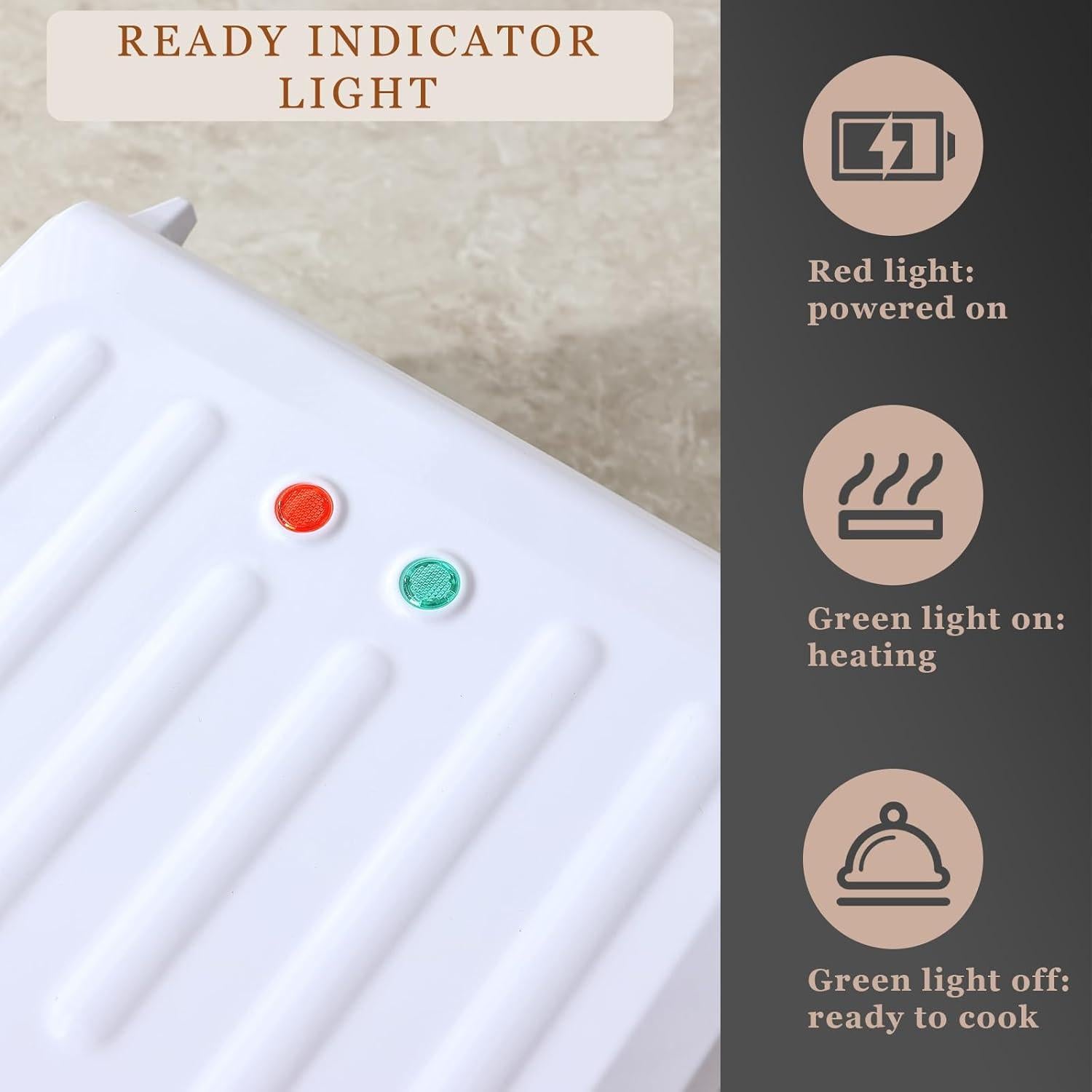 Cocinador de Hot Dogs UVFAST JK-169, 6 Salchichas, Antiadherente
