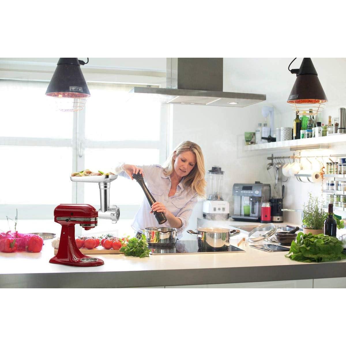 Accesorio Picadora de Carne iVict para Mezcladores KitchenAid