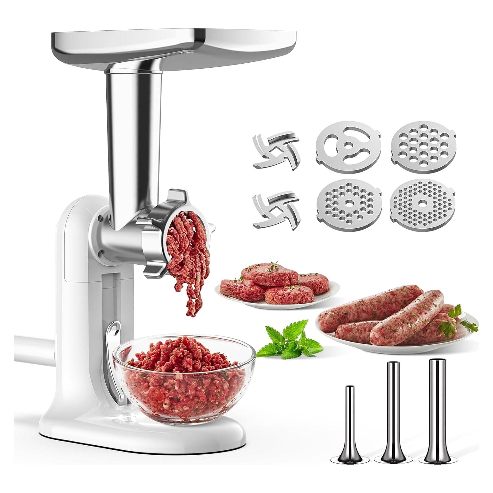 Picadora de Carne Manual COFUN 1705-HA con Embutidora y 4 Placas