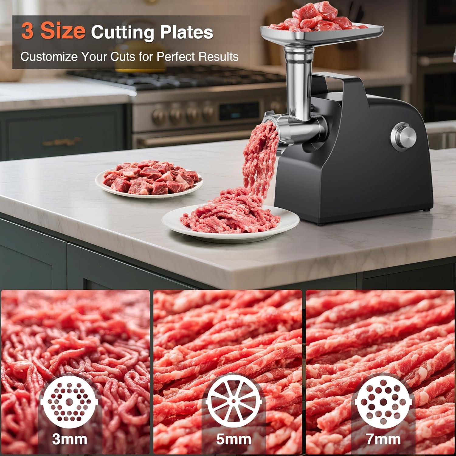 Picadora de Carne Eléctrica GuanQiao 3000W con Accesorios