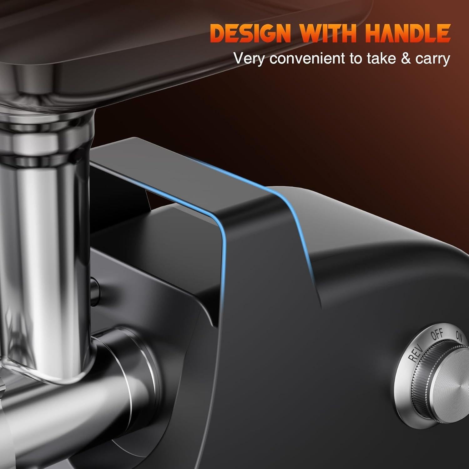 Picadora de Carne Eléctrica GuanQiao 3000W con Accesorios