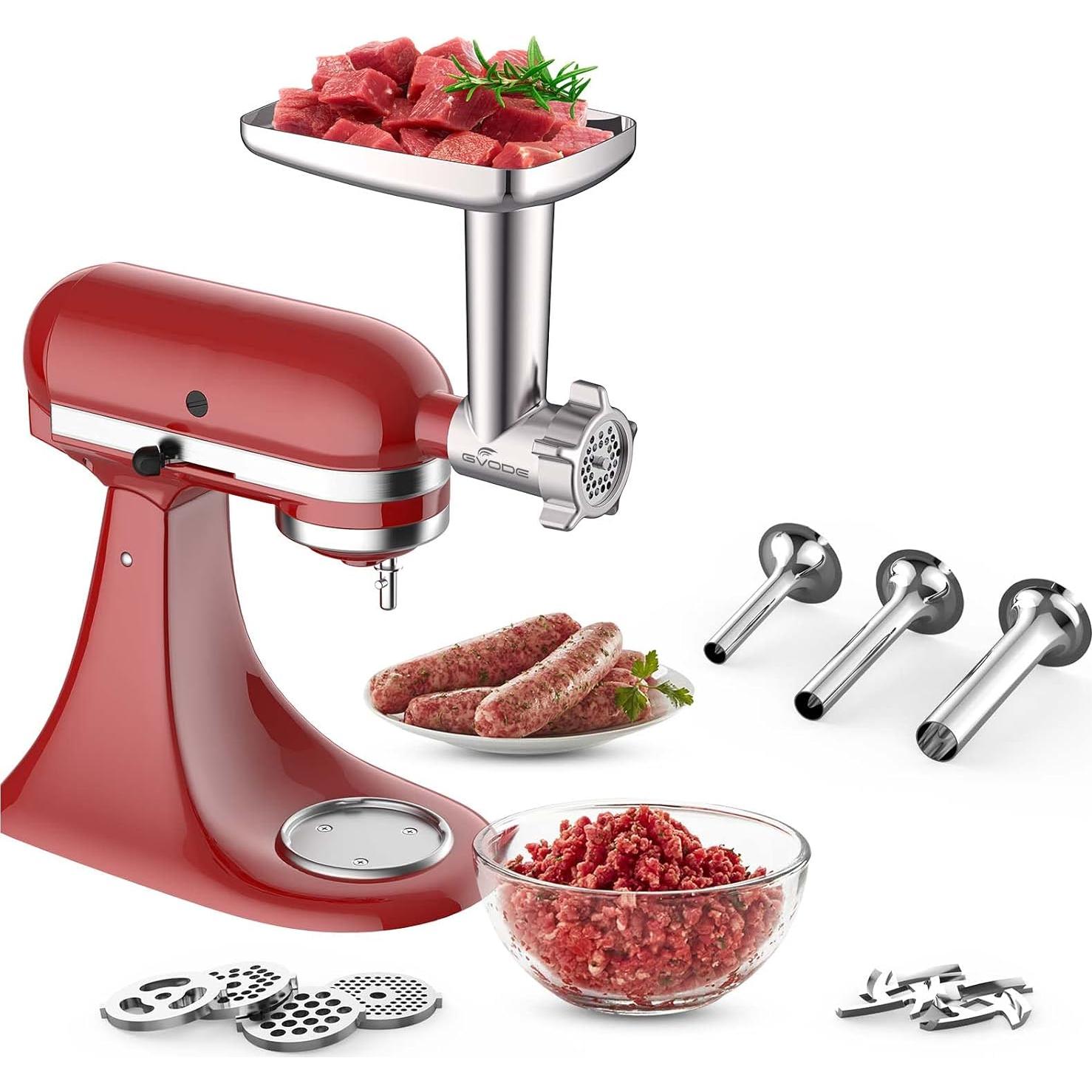Accesorio Picadora de Carne Gvode para Mezclador KitchenAid