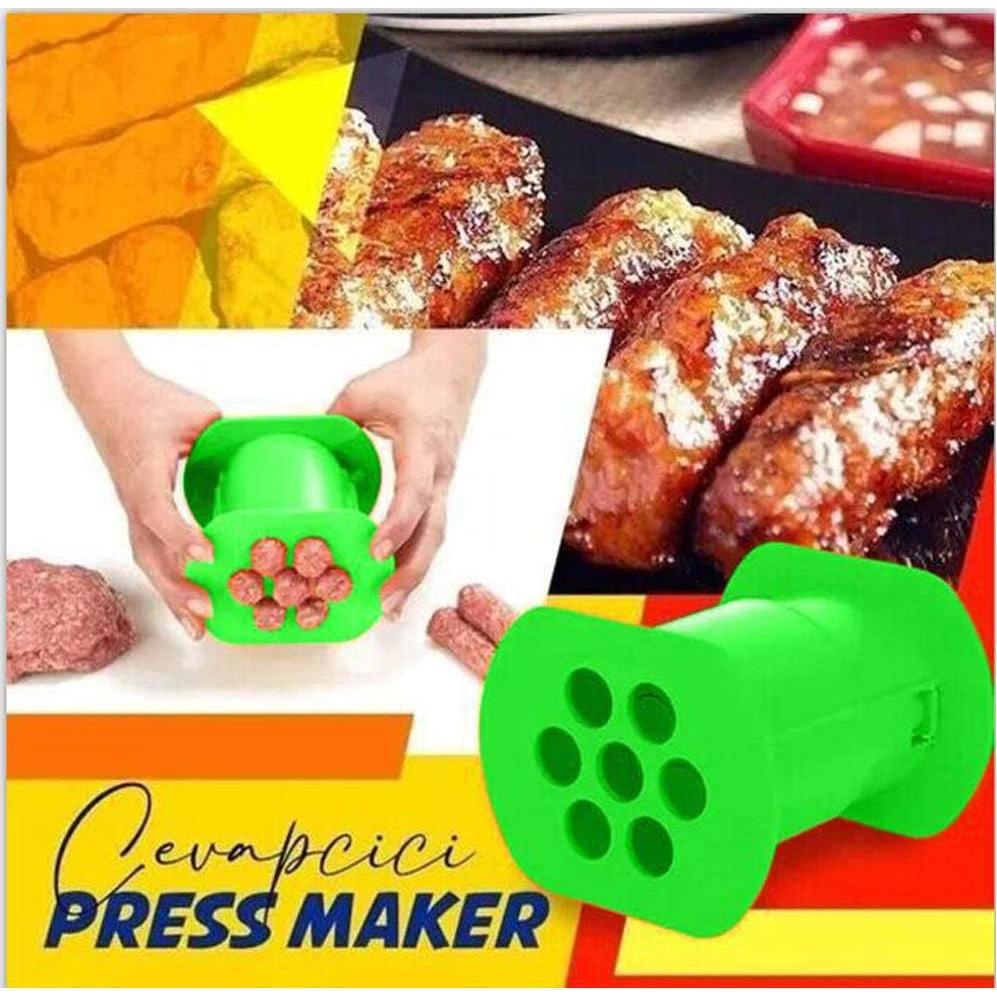 Fabricante de Salchichas NIWWIN Verde - 7 Salchichas a la Vez