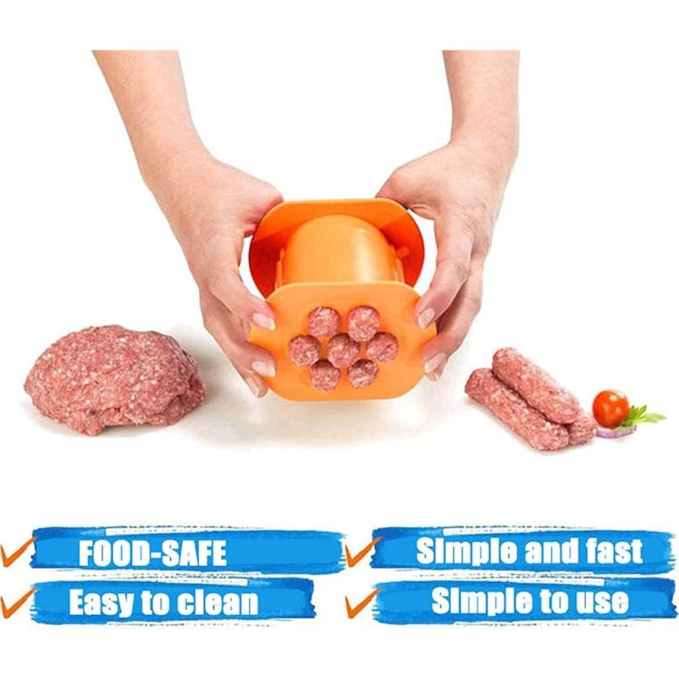 Fabricante de Salchichas NIWWIN Verde - 7 Salchichas a la Vez