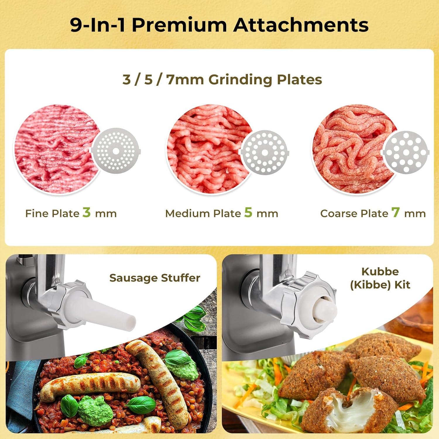 Picadora de Carne Eléctrica Flyseago HJJ-11 1700W 2kg/min