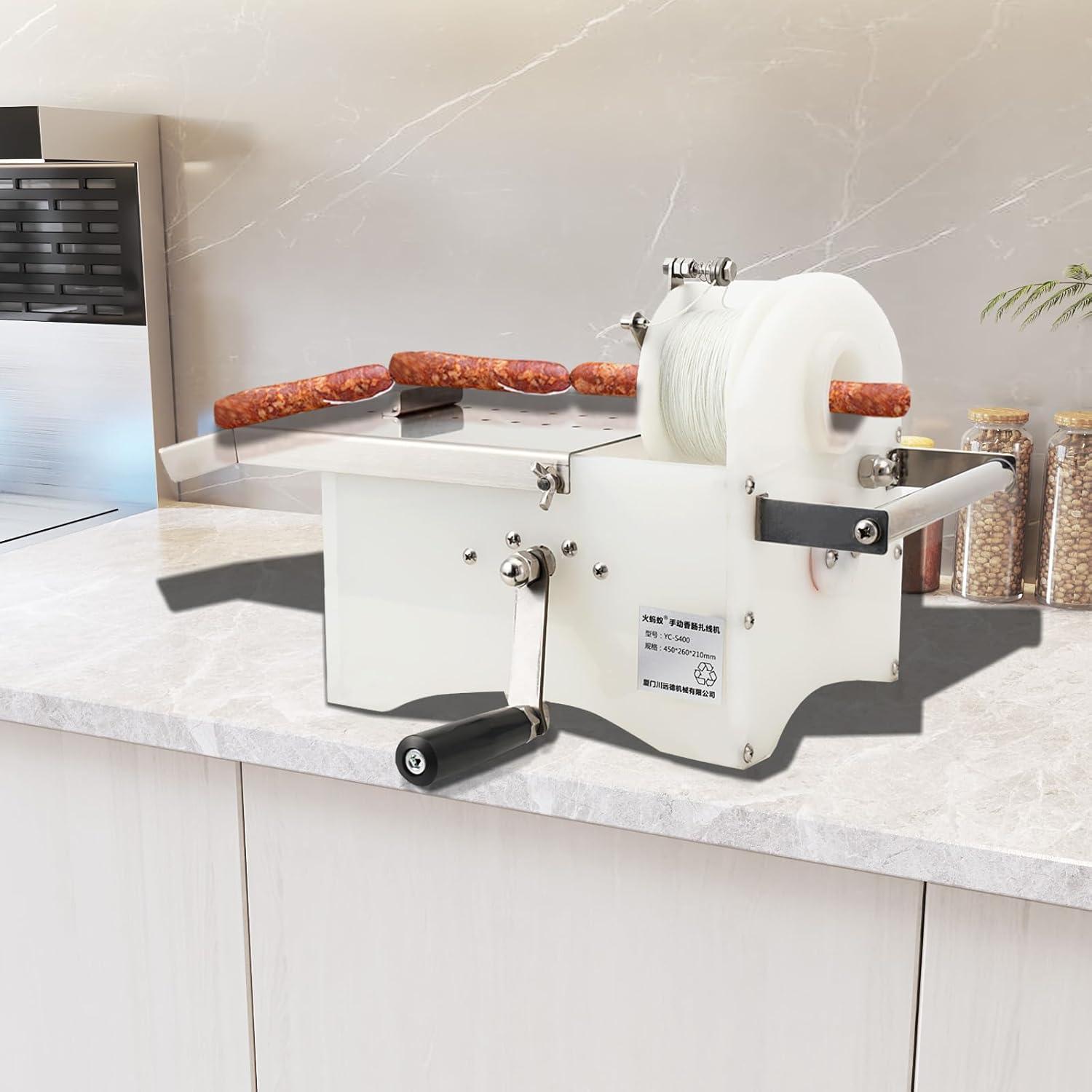 Máquina Manual de Atado de Salchichas EODSAD 0-42mm Acero Inoxidable