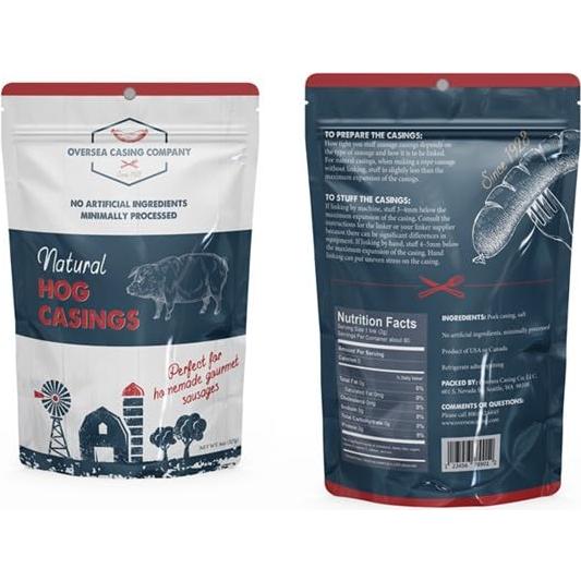 Tripas de Cerdo Naturales Premium Oversea Casing 227g