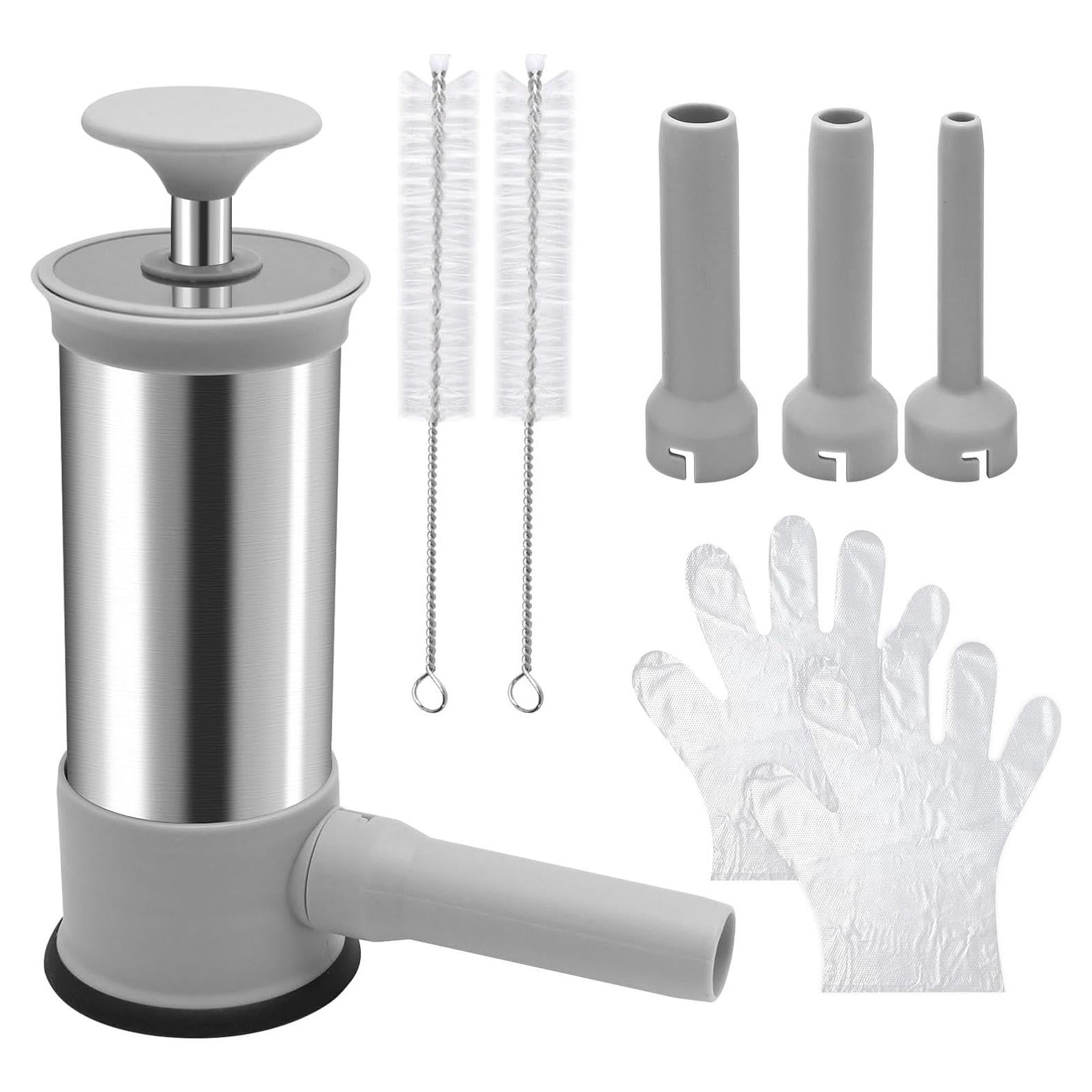 Rellenador de Salchichas Saihisday Vertical Acero Inoxidable 1 kg