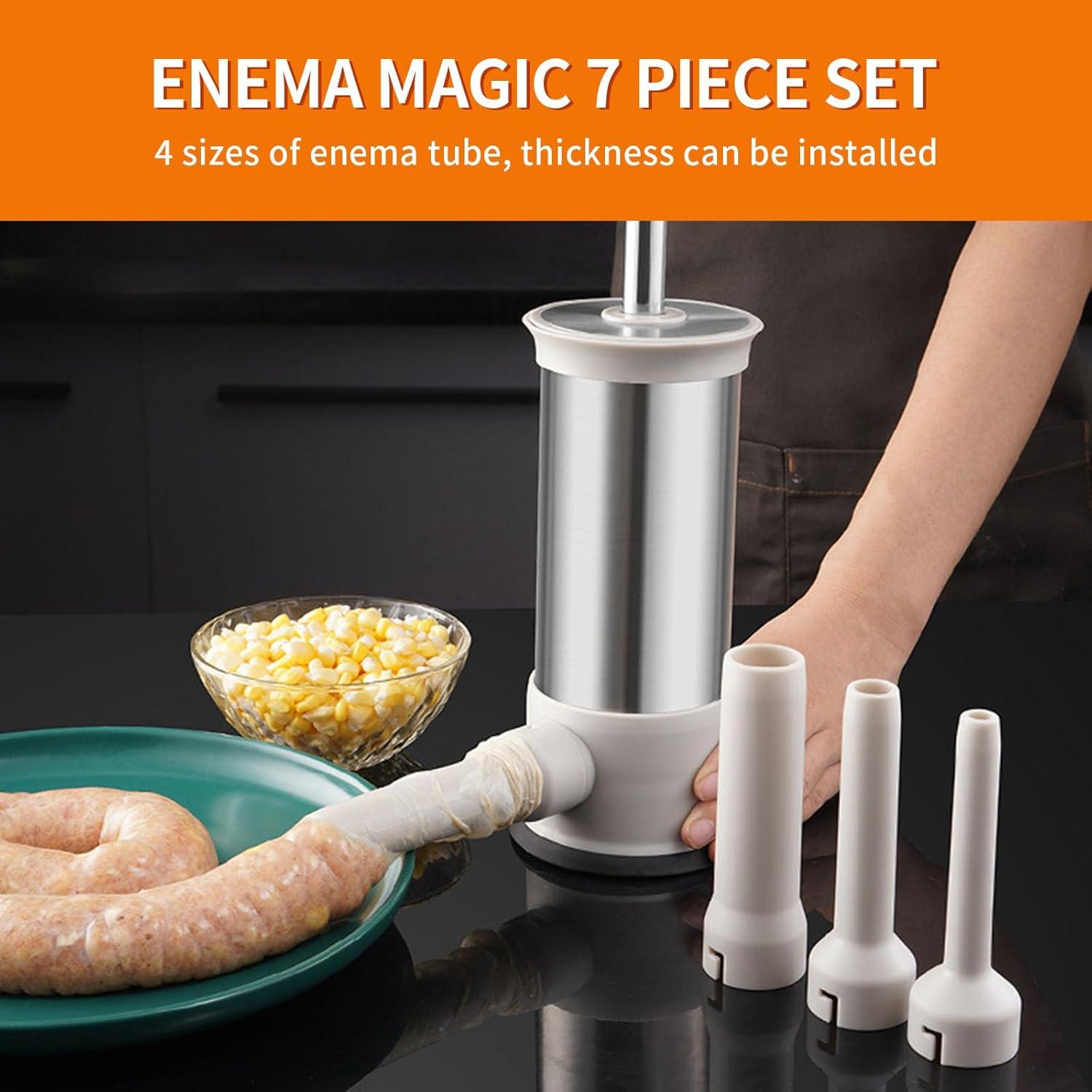 Rellenador de Salchichas Saihisday Vertical Acero Inoxidable 1 kg