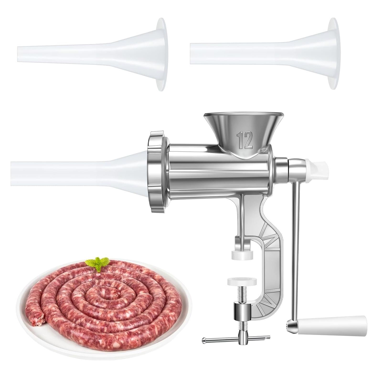 Rellenador de Salchichas Threlaco 24 cm Aluminio Ergonomico