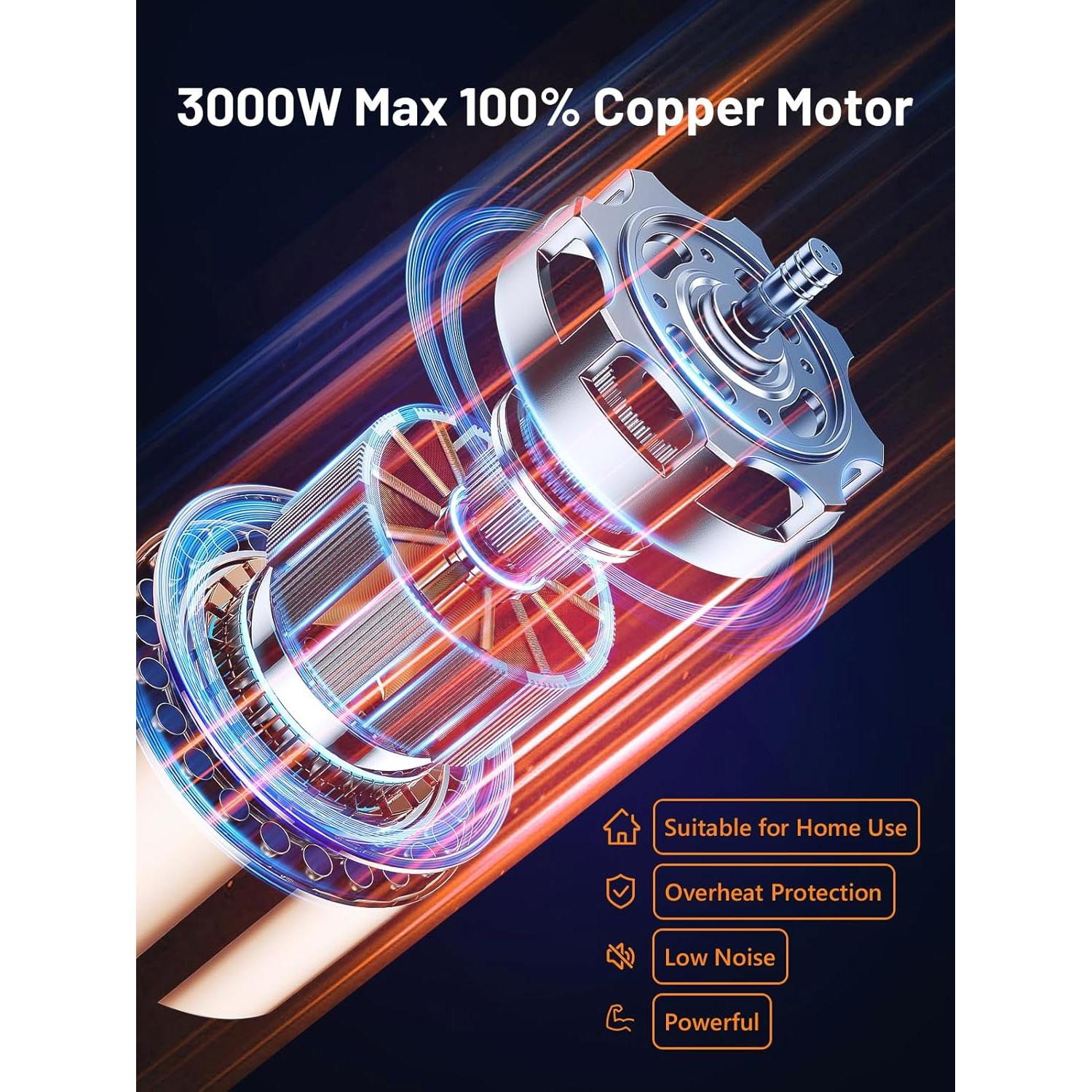 Picadora de Carne Eléctrica KEENSTAR 450W con Accesorios