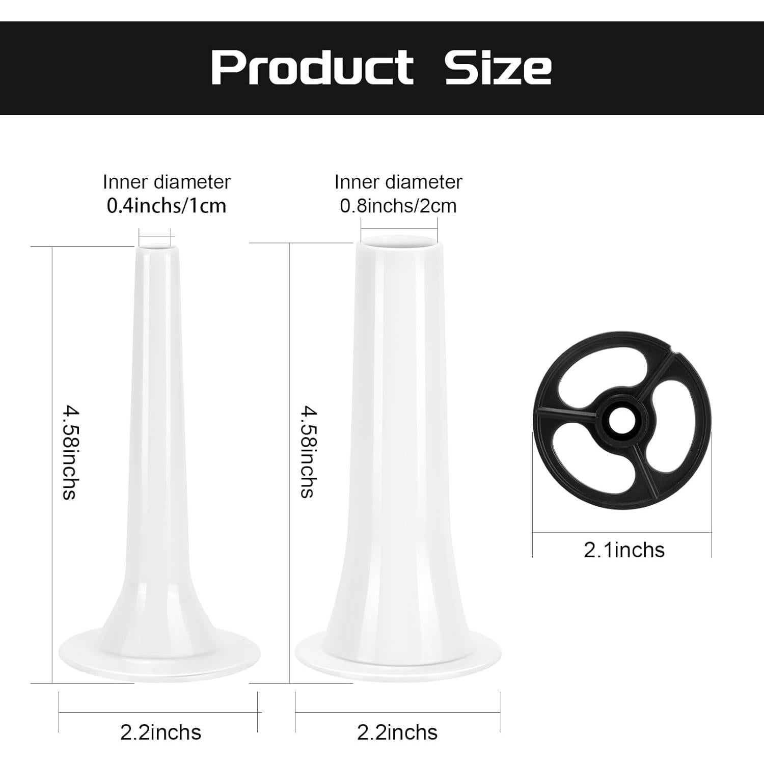 Kit de Tubos para Embutir Salchichas KitchenAid - 3 Piezas