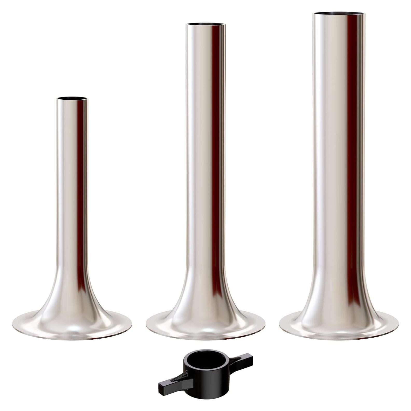Kit Embutidora de Salchichas InnoMoon para KitchenAid - 3 Tubos Acero Inoxidable