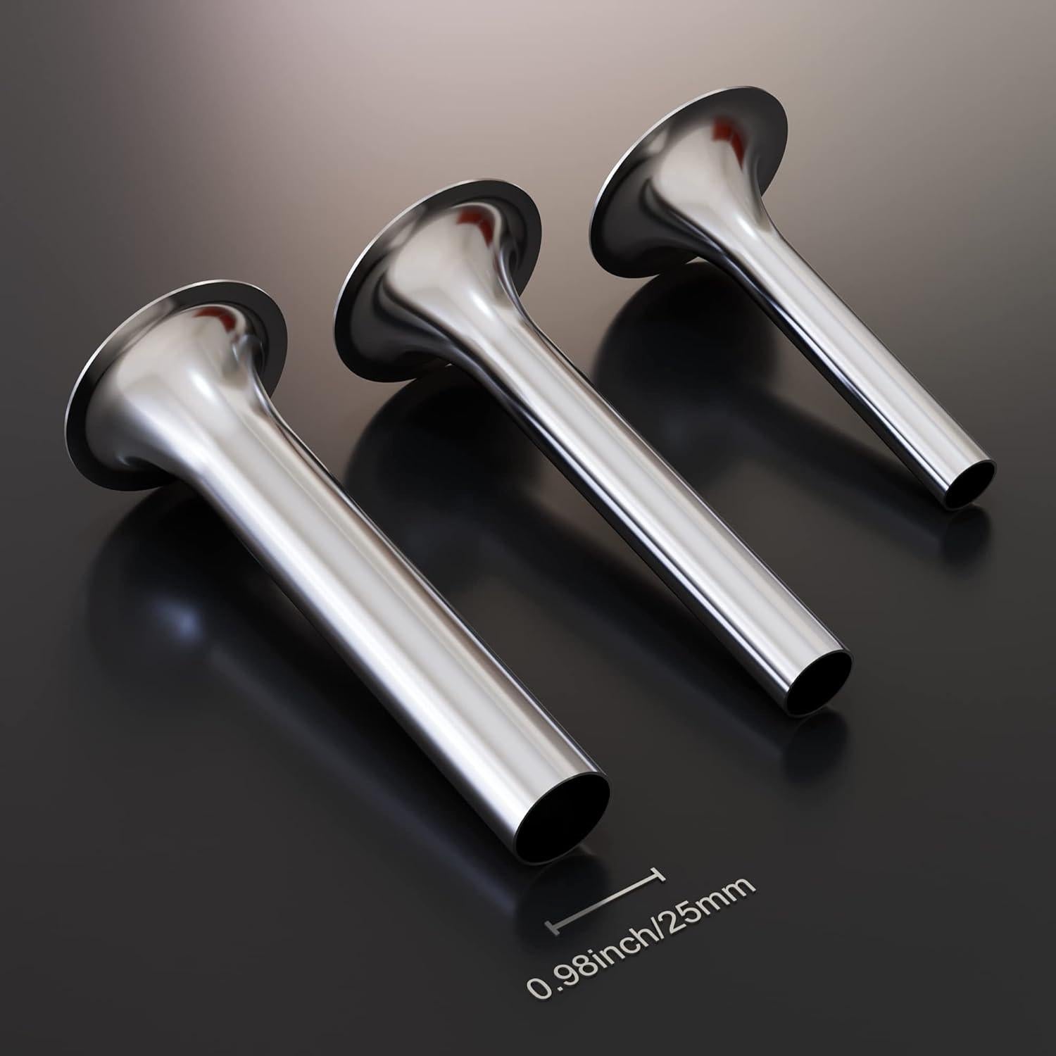 Kit Embutidora de Salchichas InnoMoon para KitchenAid - 3 Tubos Acero Inoxidable