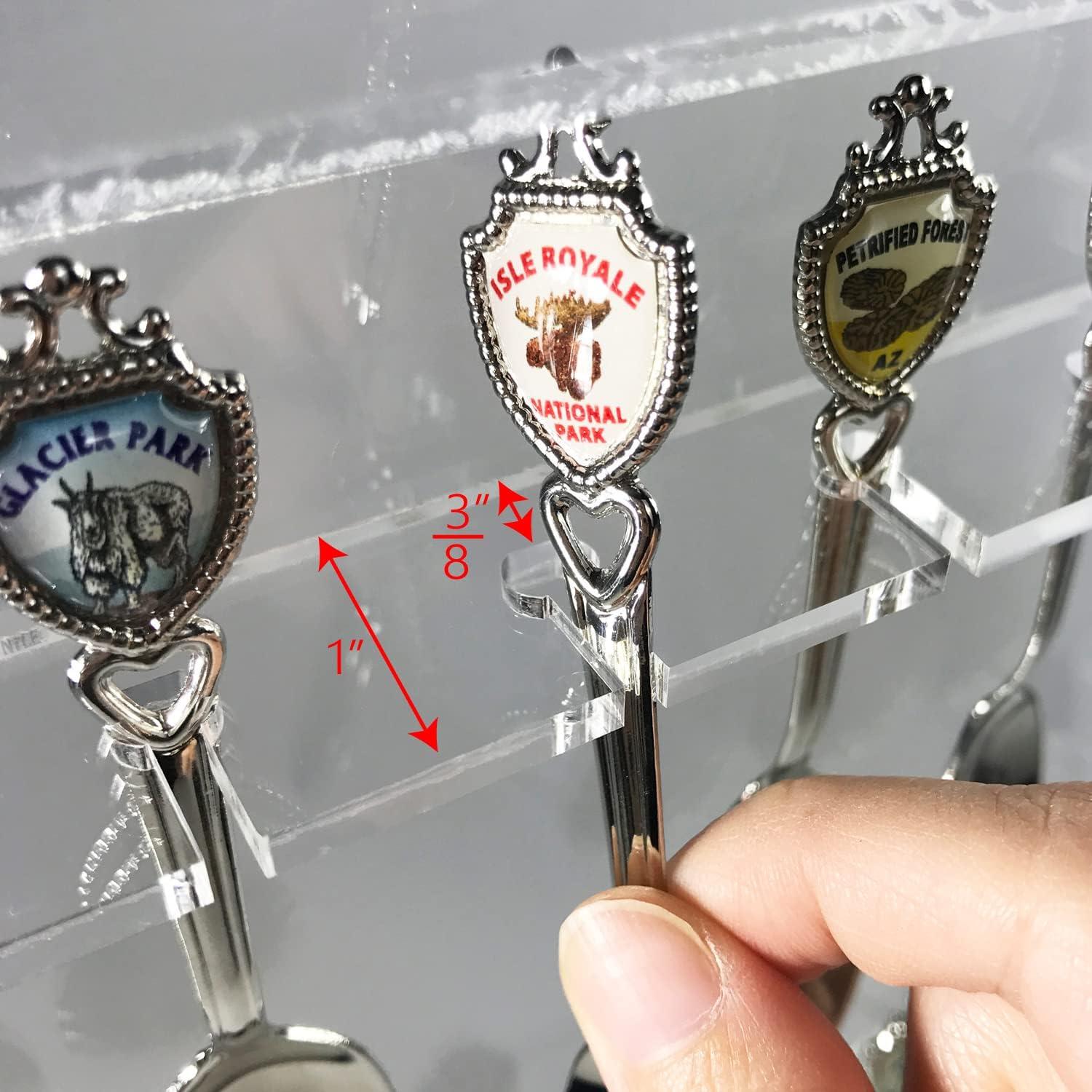 Estuche de Exhibición de Cucharas Ikee Design Acrílico 24 Ranuras