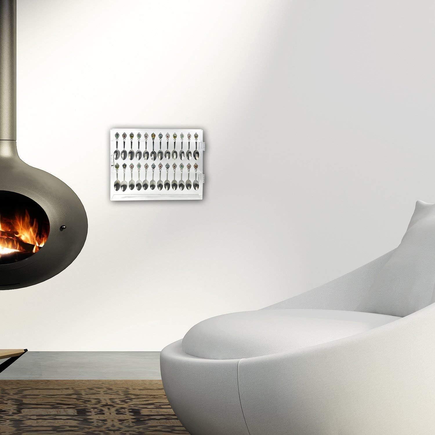 Estuche de Exhibición de Cucharas Ikee Design Acrílico 24 Ranuras