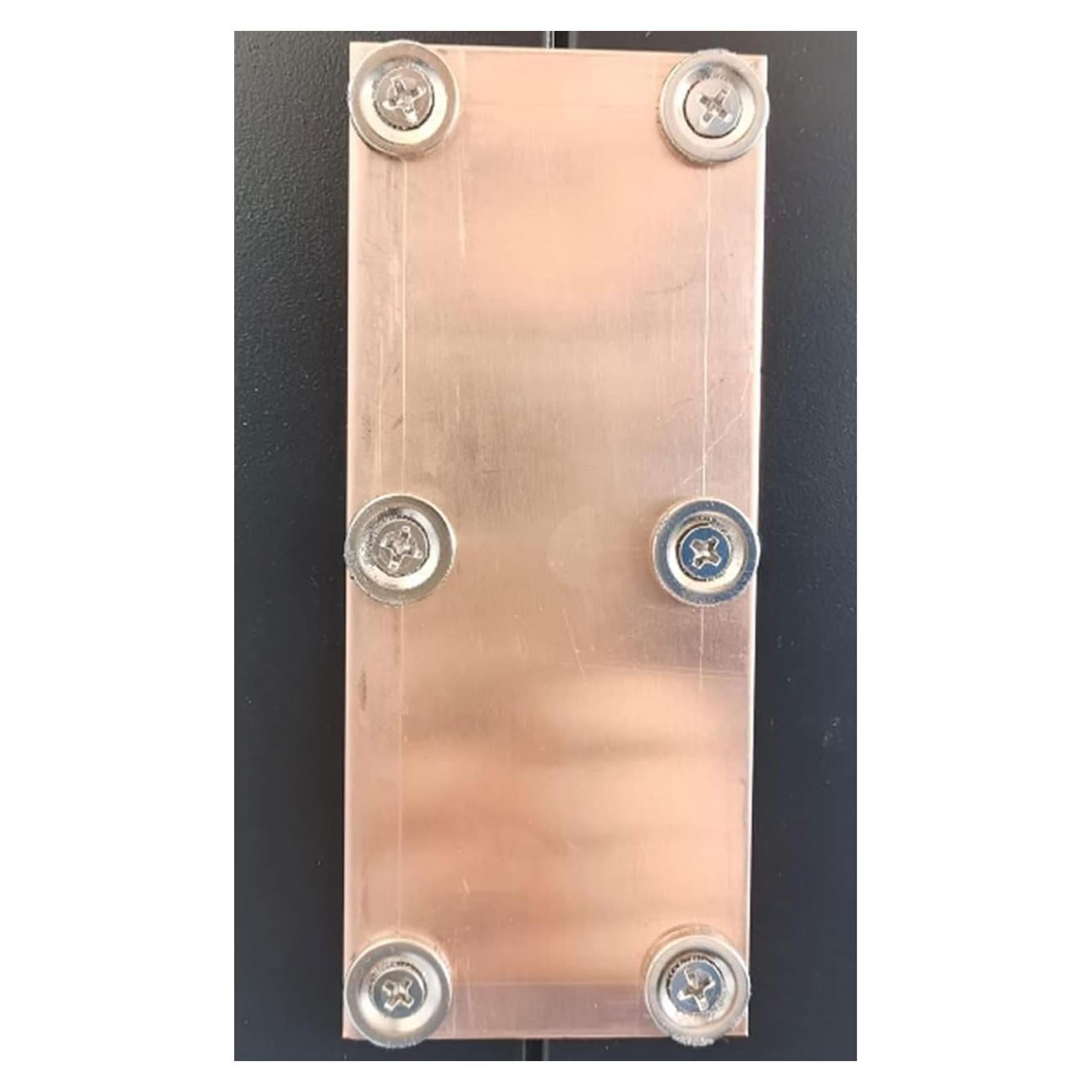 Respaldo de Soldadura Magnético de Cobre ZREBZYR 12.7x12.7cm