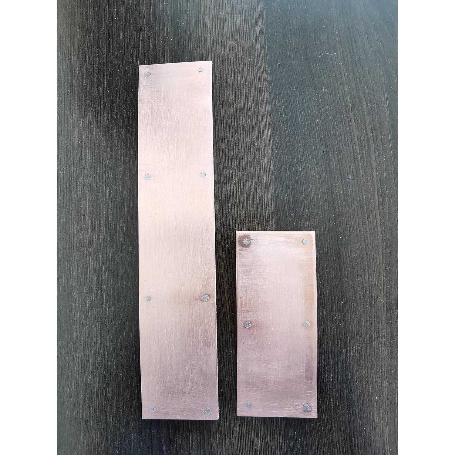 Respaldo de Soldadura Magnético de Cobre ZREBZYR 12.7x12.7cm